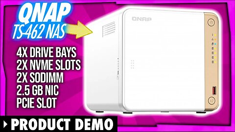 QNAP's powerful 4-bay NAS is a game changer! (TS-462)
