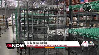 Rally House holds auction for warehouse items