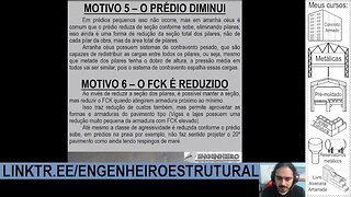 Por que pilares prediais tem seção constante - Eng. Estrutural