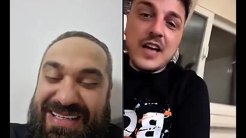 Makaveli rupe chitara pe live TikTok cu Feraru pe live