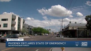 Phoenix declares state of emergency, restrictions begin tonight