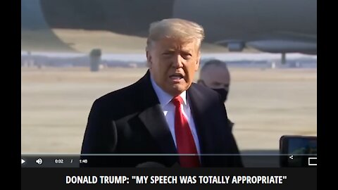 Trump Breaks Silence, For First Time In Days