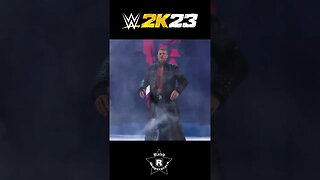 "Edge's Epic WWE 2K23 Farewell Entrance: A Legendary Goodbye!" #Shorts