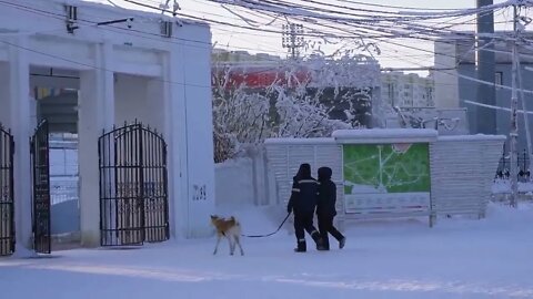 COLDEST PLACE on Earth (-71°C, -96°F) Why people live here? | Oymyakon, Russia