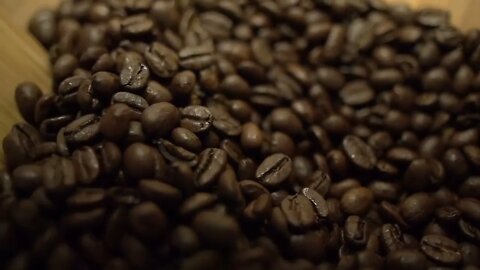 Beachfront B Roll Coffee Bean Mixing Free to Use HD Stock Video Footage