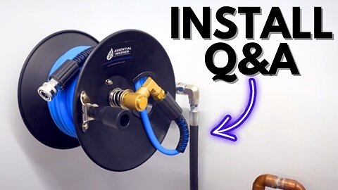 Wall Mounting a Pressure Washer Hose Reel: Q&A