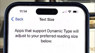 How To Change Font Size on iPhone 15 Pro Max