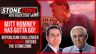 Mitt Romney's Republican Challenger Trent Staggs Enters The StoneZONE w/ Roger Stone