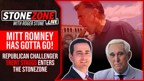 Mitt Romney's Republican Challenger Trent Staggs Enters The StoneZONE w/ Roger Stone