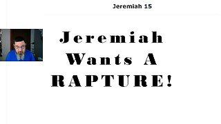 Get Me Out Of Here Please! (Jeremiah 15-20)