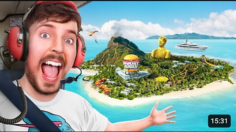 I Gave My $100,000,000th Subscriber An Island