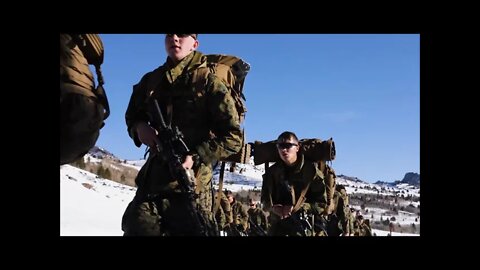 Marines Conduct Winter Terrain Mobility Training - MTX 2-22