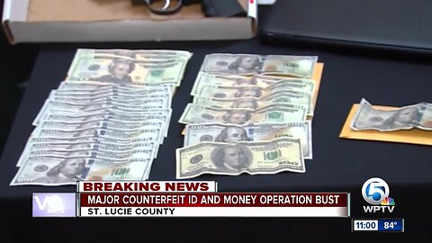 Major counterfeit bust in St. Lucie County