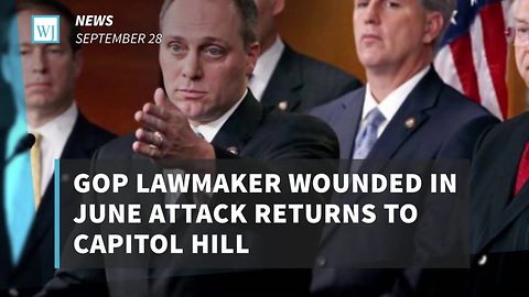 GOP Lawmaker Wounded In June Attack Returns To Capitol Hill