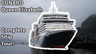 Cunard Queen Elizabeth - FULL SHIP TOUR!