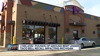 Metro Detroit customers concerned after millions of pounds of beef recalled by Taco Bell