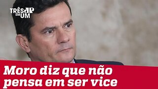 Sergio Moro classifica acusação de parcialidade como 'farsa grotesca da realidade'