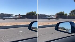 Pilot incredibly walks out unharmed after plane crash
