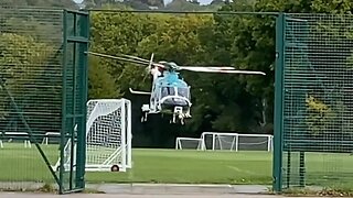 This Chopper Landed at My School After Someone Brought In Explosives