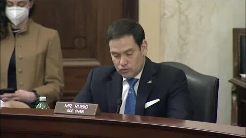 Vice Chairman Rubio Questions CIA Director Nominee William Burns at Senate Intelligence Cmte Hearing