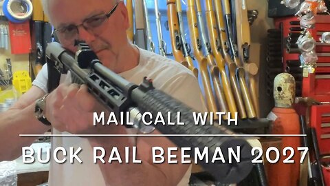 Mail call with the Buck Rail Beeman 2027 tactical carbine. What a sweet airgun!