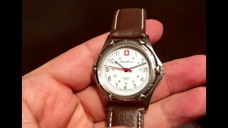 Why I own a tiny Eddie Bauer Wenger Swiss Army Watch (70109)