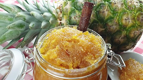 Resep Selai Nanas MUDAH | EASY Pineapple Jam Recipe INDO/ENG