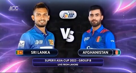 Afghanistan vs Sri Lanka Asia Cup 2023 Highlights 1st Inning