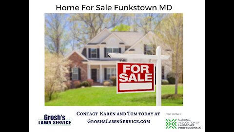 Home For Sale Funkstown MD Landscaping Contractor