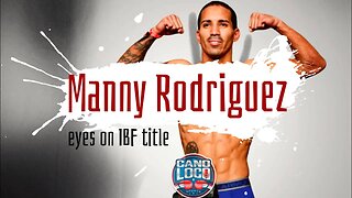 Manny Rodriguez eyes title shot