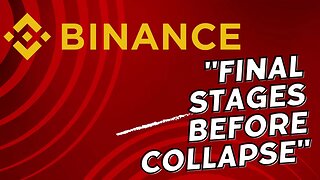 Binance $BNB is entering its final stages of collapse - Get your crypto off of exchanges!