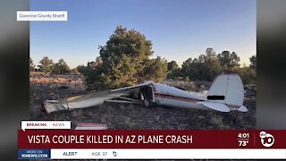 Vista couple killed in AZ plane crash