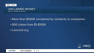 Unclaimed money in Lee County