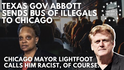 #BorderSecurity TX Gov Abbott Sends Bus of Illegals to Chicago: Response is Predictable