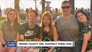 Medina County teen suddenly paralyzed, heartbroken family seeks medical answers