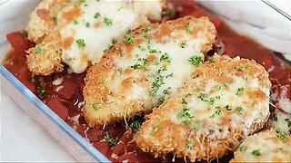 Chicken Parmesan Recipe 🥂✨