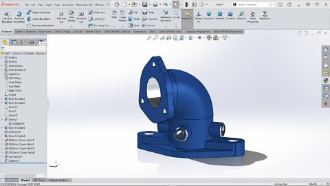 SolidWorks Part Exercise 1