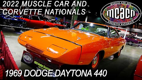 1969 Dodge Charger Daytona 440 Muscle Car and Corvette Nationals 2022 MCACN