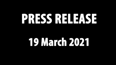 Press Release - 19 March 2021 - Amazing Discoveries Ministries Africa