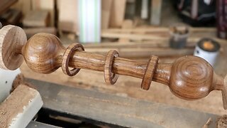 Wood Turning a Baby Rattle
