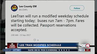 LeeTran modifies weekday schedule