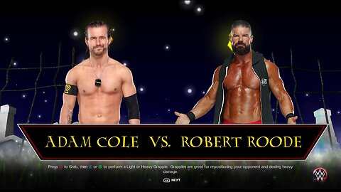 WWE 2k23 Adam Cole vs Robert Roode