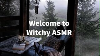 Witchy ASMR 1 minute to help you Sleep | Three Triggers | Brushing| Crackling | Waves