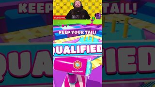 Tail or DEATH #reaction #reactionvideo #reactionshorts #fallguys #fallguysgameplay #fallguysmoments