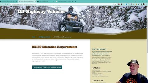 Utah HB180 OHV New Education for ALL riders!
