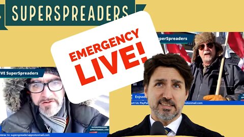 Morning After Emergency Measures -LIVE Truckers Convoy Ottawa