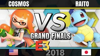 Cosmos (Inkling) vs. Raito (Pokémon Trainer) - E3 2018 For Glory Competition - Grand Finals