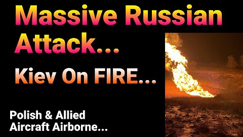 Russian's Attack Ukraine w/ Massive Missile Strike.