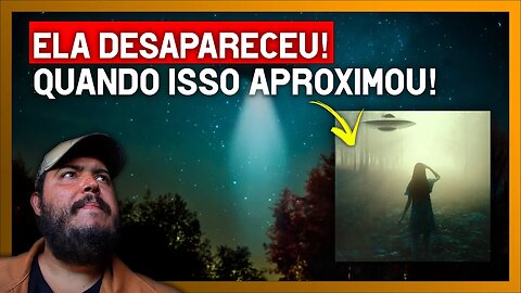 ELA DESAPARECEU! Quando isso se aproximou (Antártida, Alien, ET, UFO)