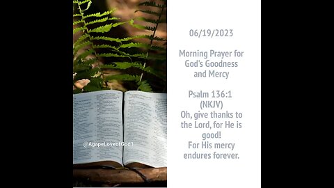 Daily Surrender: A Prayer for God's Goodness and Mercy #Shorts